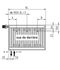 Radiateur Profilé Horizontal à Vanne intégrée Type 11 - Raccordement Droit - H x L = 400 x  400 mm Puissance  279 W