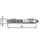 Radiateur Profilé Horizontal à Vanne intégrée Type 11 - Raccordement Gauche - H x L = 900 x 1000 mm Puissance 1390 W