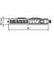 Radiateur Plan à Vanne intégrée Horizontal Type 12 - Raccordement Gauche - Therm X2 - H x L = 605 x  505 mm Puissance  559 W