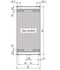 Radiateur Profilé Vertical (Verteo) Type 20 - Therm X2 - H x L = 2400 x 700 mm Puissance 2315 W