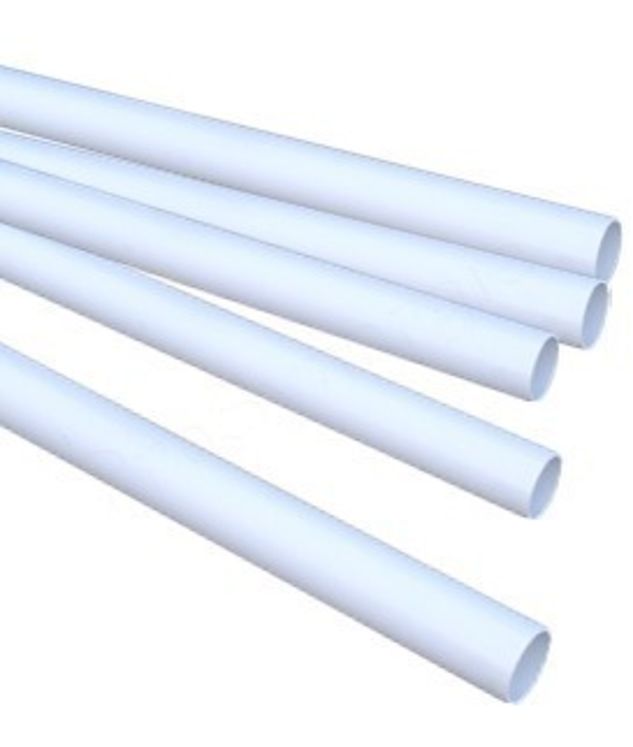 Tube PVC pour aspiration centralisée - Longueur 2,5m - Ø 51 mm