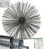 Brosse de dégraissage grand diamètre pour entretien réseau ventilation  Ø  450 mm (12 x 175)