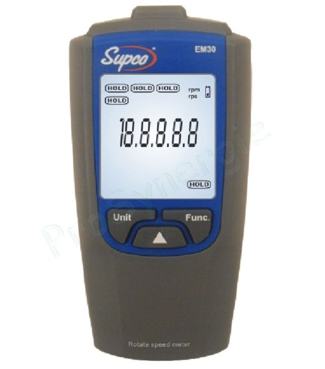 Tachymètre laser pour mesurer la vitesse de rotation de ventilateurs par exemple (100 à 30 000 tr/min)