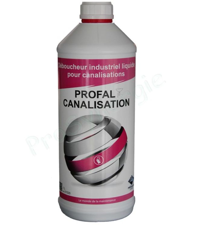 PROFAL CANALISATION 1L - Produit de débouchage industriel
