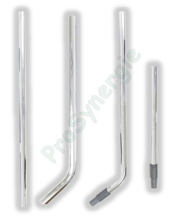 Rallonge tube acier longueur 1.80 m Ø 40 mm pour flexibles Ø 40 et Ø 50