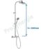 Ensemble de douche av. mitigeur thermostatique Nipi