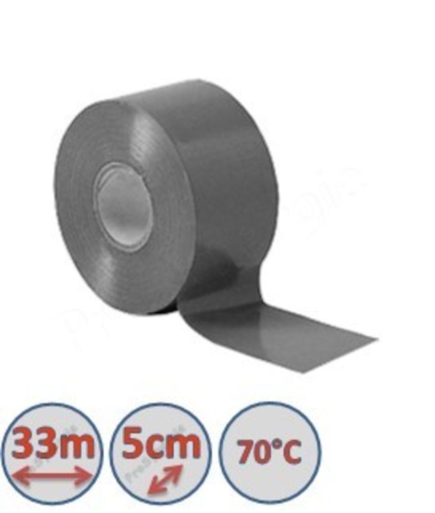 RAP - Bande adhésive en PVC - Ventilation et conduit d´air - Longueur 33 m - Largeur 50 mm