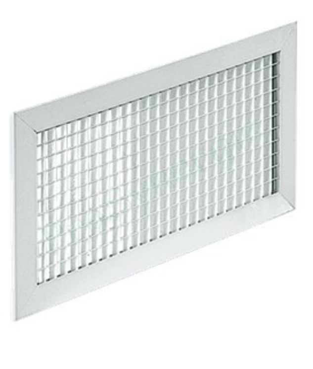 AC 123 F3 - Grille Maille fixes -  800 x 300 mm - Finition alu anodisé  --  DESTOCKAGE