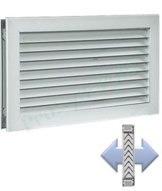 AC 181 - Grille aluminium de transfert  - 200 x 100 mm