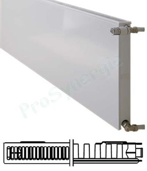 Radiateur Plan Compact Horizontal Type 11 - H x L = 505 x 1605 mm Puissance 1202 W