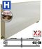 Radiateur Plan Horizontale Hygiène à Vanne intégrée Type 20 - Raccordement Droit - Therm X2 - H x L = 405 x  905 mm Puissance  609,97 W