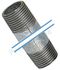 Bobine filetée Acier Galva à Visser (longueur 4cm à 1m)