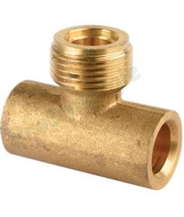 Té de Rampe Gaz à souder Ø 12 - M 20x150