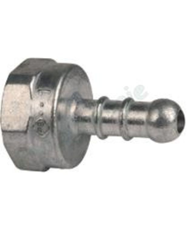 Tétine + joint pour butane et propane tuyau Ø 10mm - F Ø 1/2´´
