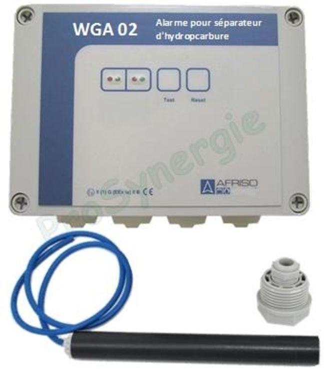 Alarme pour séparateur d’hydrocarbure OSA + 1 sonde capacitive ES4