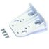 Equerre de fixation pour 1 corps de filtre t te plastique (avec vis)