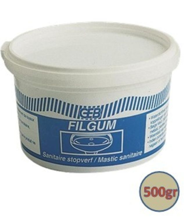 Mastic sanitaire - FILGUM pot 500 g