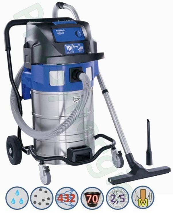 Aspirateur ATTIX 961-01 eau et poussière - Décolmatage manuel