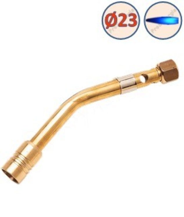 Lance à braser - débit 380 g/h à 3 bar - brasage tube cuivre Ø 23 mm