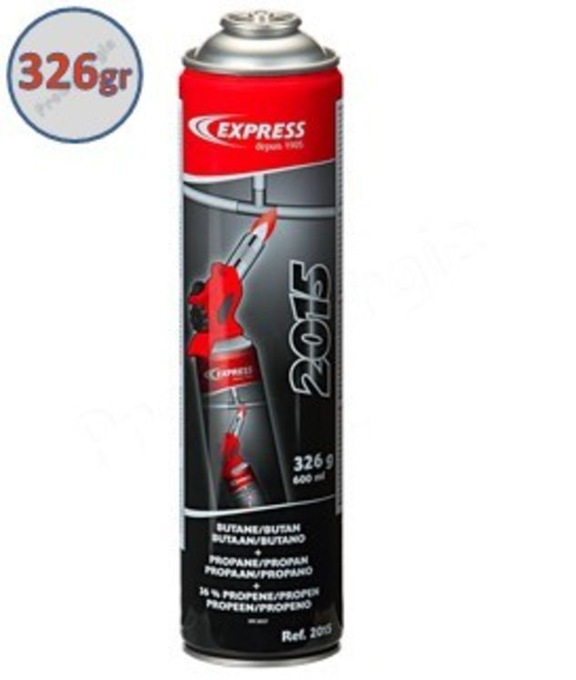 Cartouche gaz 326 g - Propylène (36%)  + butane + propane pour réf. 351 et 525 et poste réf. 3005