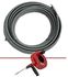 Câble de rechange pour déboucheur à tambour Virax 290600 - Ø 6,35 mm - Longueur 7,5 m