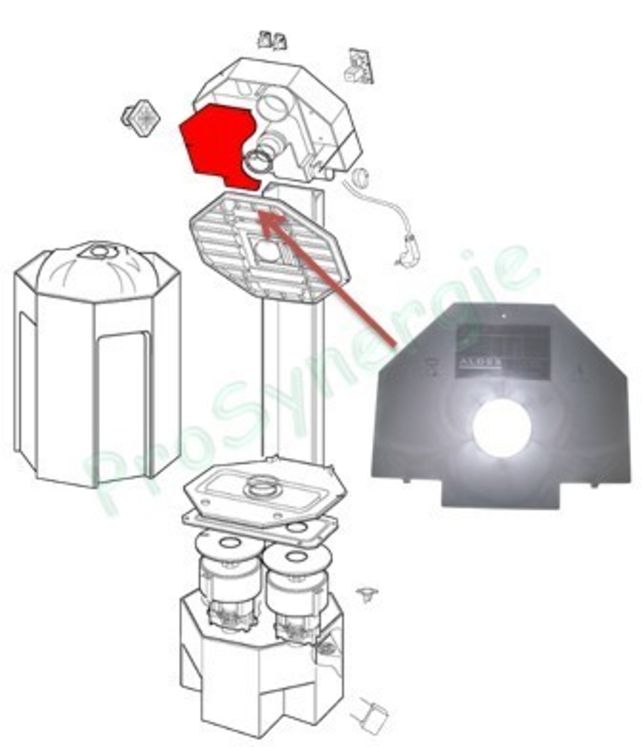 Fermeture ensemble supérieur Axpir