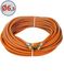 Tuyau caoutchouc L 20 m - Ø int. 6.3 mm NF EN ISO 3821  monté avec raccords sertis 3/8´´ gauche femelle