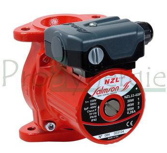 En Suppression - fin de production - Circulateur chauffage domestique 3 vitesses - NZL33-40P-HX - Hauteur 120mm - Raccord spécifique à bride ovale - Débit jusqu´à 3.5m3/h -> Remplacé par THEEVA4060120
