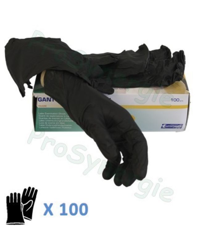 Gants jetables Nitrile boite de 100 - Taille L