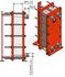 Echangeur Z3 10bars plaques Inox démontables joint EPDM 140°C - 39m3/h