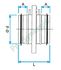 Registre à iris Galva - Ventilation et conduit d´air