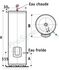 Chauffe eau Electique Zeneo ACI Vertical Stable (230V Mono)