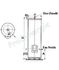 Chauffe eau Electrique Stéatite  Vertical Stable (sol) Chaufféo Plus