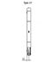 Radiateur Profilé Vertical (Verteo) Type 21 - Therm X2 - H x L = 1600 x 400 mm Puissance 1087 W