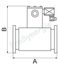 Electrovanne gaz réarmement manuel 500mbar 9W - F Ø 1´´1/2