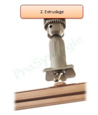 Outil à piquer Extrudax Ø 3/8´´