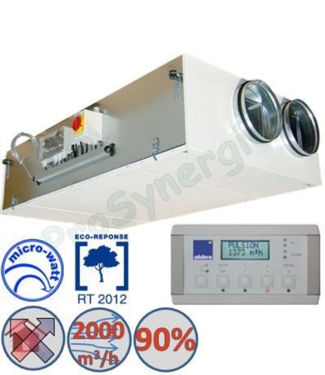 Centrale Double Flux DFE Compact  600