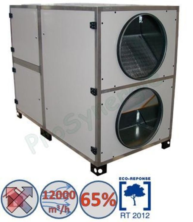 Centrale Double Flux DFS T 12000 - Avec Bypass