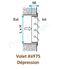 Volet de surpession d´air - Volets anti-retour - Type AVF/ANF/ATO 75