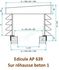 Edicule de toiture pour prise d´air ou rejet - Série AP 639