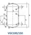Vases d´expansion ouverts Acier galvanisé cylindriques