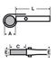 Paire de Mâchoire de rechange pour Clé serre-tube à chaine VIR010611 (capacité 3´´)