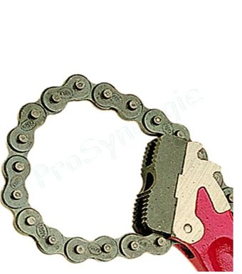 Clé gripping à chaîne double denture mâchoire interchangeable - 600 mm