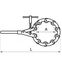 Coupe-tube Multi-molettes Fonte Ductile Ep 7 mm - Capacité 150 mm ou 6´´