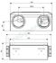 VMC Double-Flux  -  Motoventilateur Microwatt Modulo Autoréglable (anciennement dee Fly)