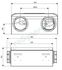 VMC Double-Flux  -  Motoventilateur Microwatt Modulo Autoréglable (anciennement dee Fly)