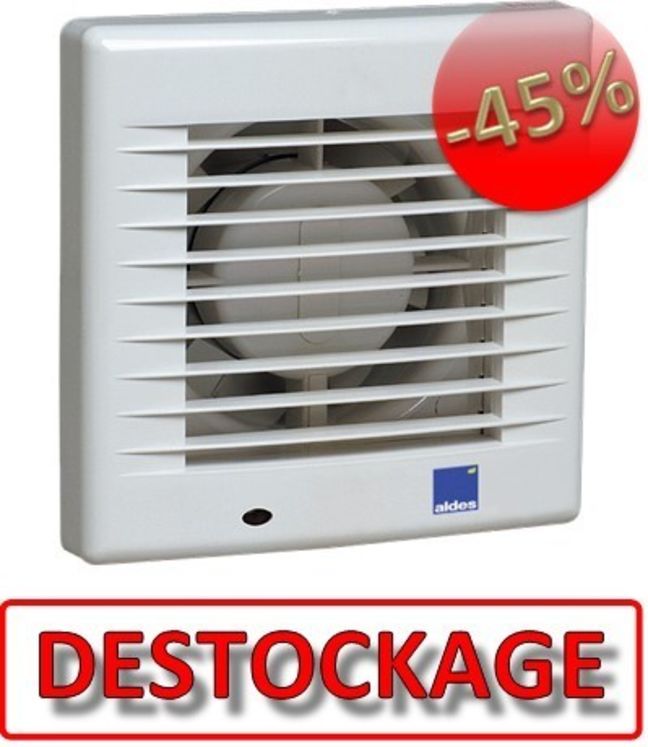 Déstockage - Extracteur Std Ø 120mm - avec volet