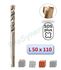 Foret béton et matériaux SDS+ Booster Plus - Ø 10 mm - Longueur  110 mm