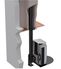 Tuyau concentrique BIOTEN poêle granulé (pellet) Øint./ext. 80/125 mm Inox 316 / Galva peint noir (RAL 9005) longueur 1m (95cm utile)