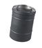Tuyau concentrique BIOTEN poêle granulé (pellet) Øint./ext. 100/150 mm Inox 316 / Galva peint noir (RAL 9005) longueur 250mmm (20cm utile)